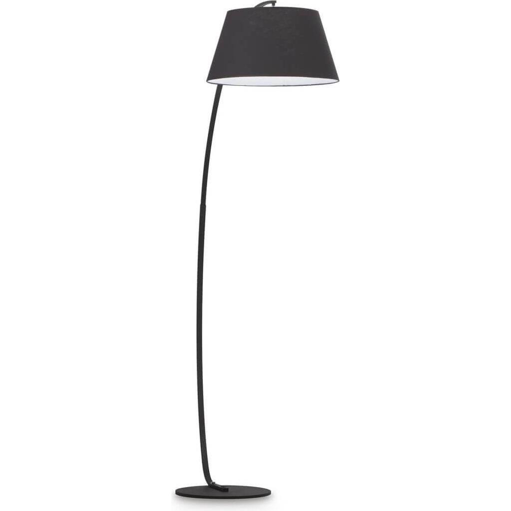 Ideal lux, Stehlampe, PAGODA Stehleuchte E27 ⌀470mm Schwarz 051765 (E27)
