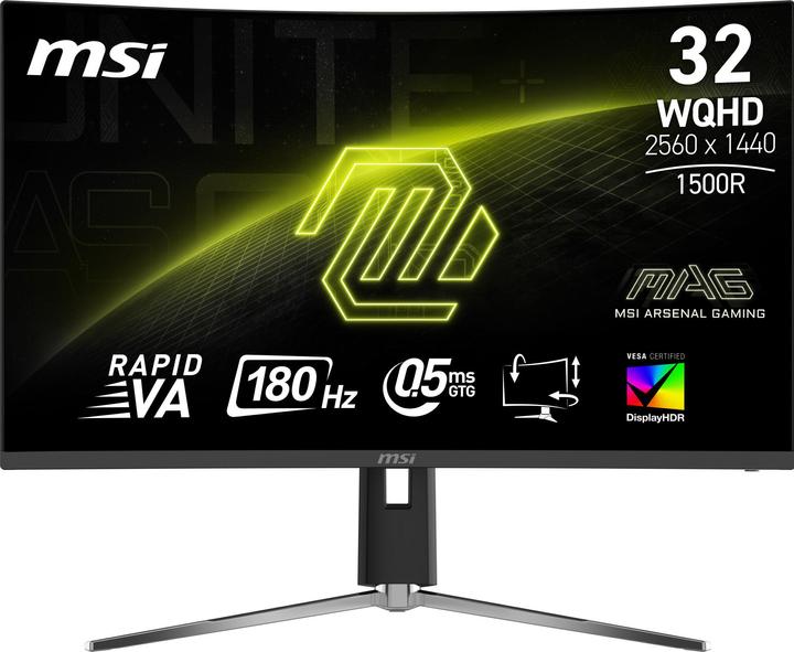 Produktbild MSI MAG 32CQ6PF (2560 x 1440 Pixel, 31.50")