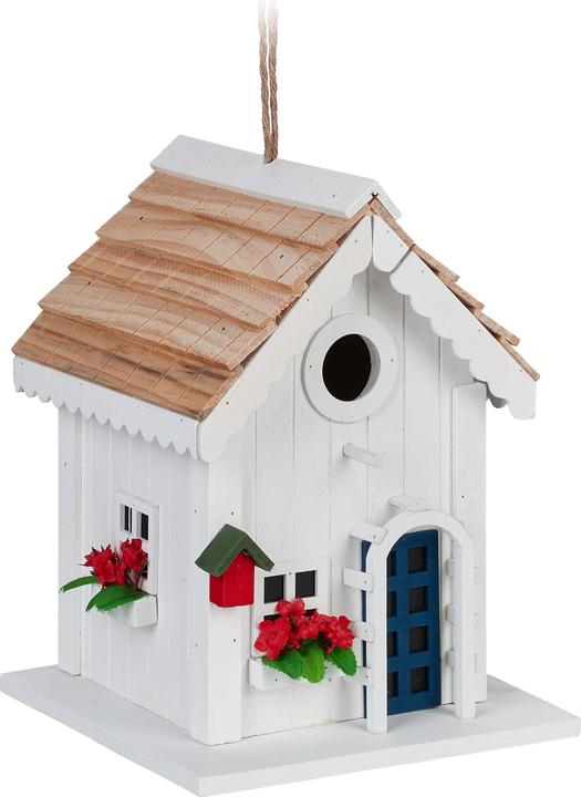 Actual product image Relaxdays Decorative bird house