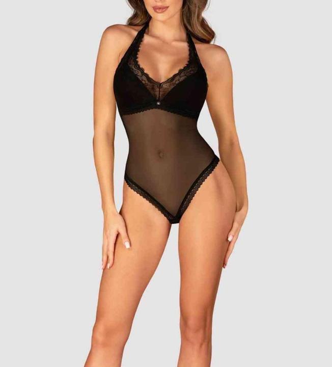 Produktbild Obsessive Medilla Teddy Schwarz (XS)