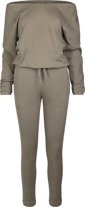 Actual product image Urban Classics Ladies Cold Shoulder Terry Jumpsuit (M)
