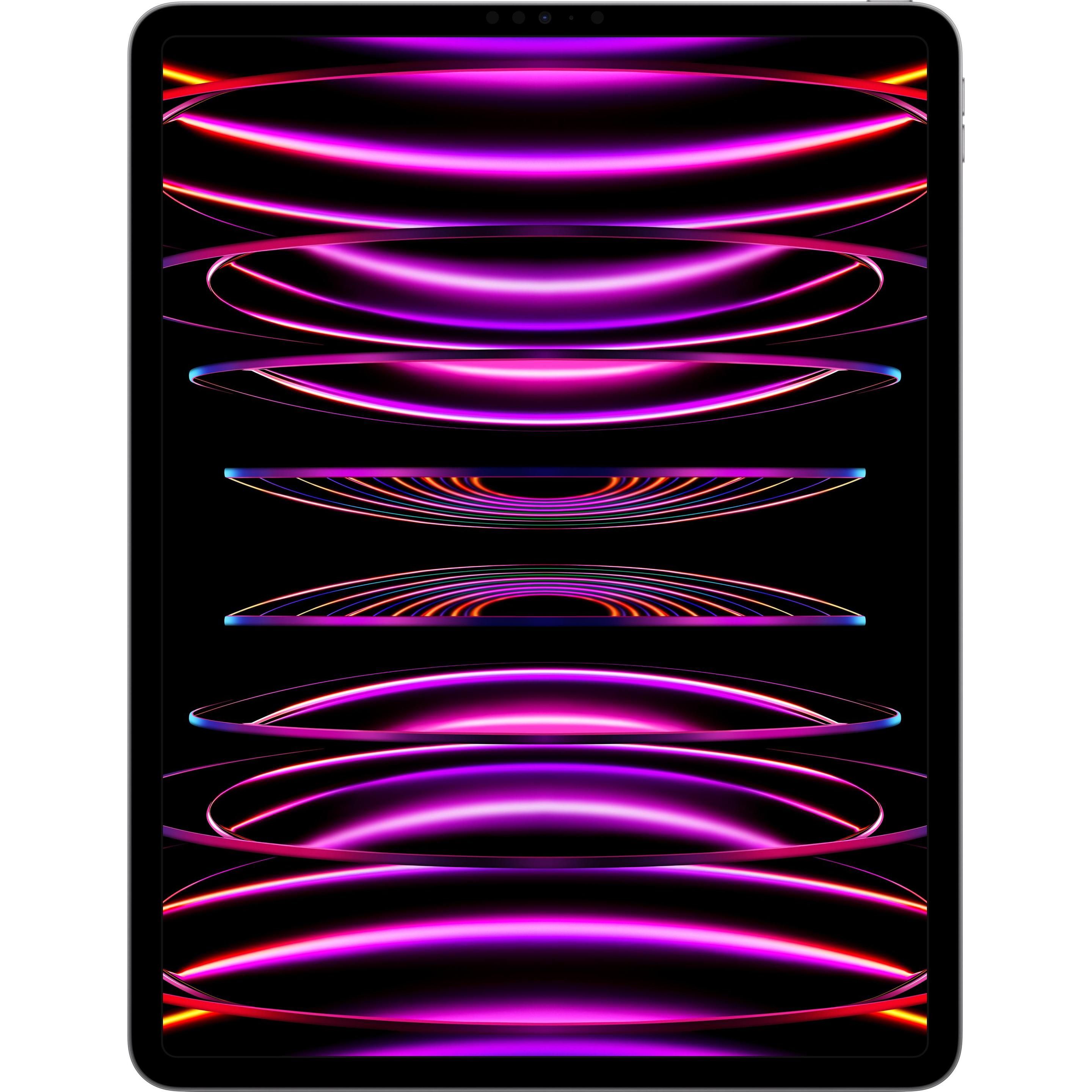 Apple iPad Pro 2022 (6. Gen) (nur WLAN, 12.90", 2000 GB, Space Gray), Tablet, Grau
