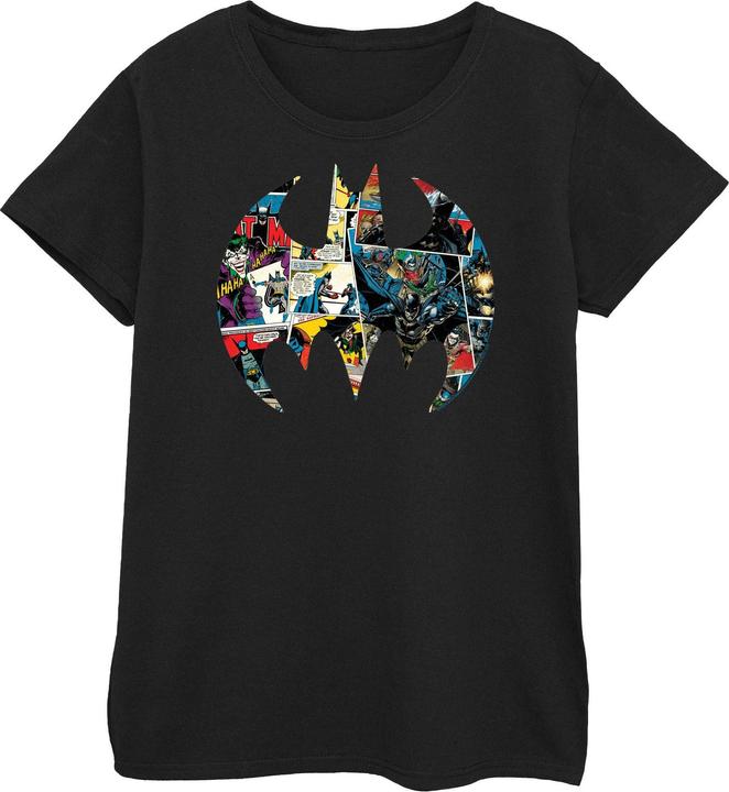 Produktbild Batman Comic Buch Logo Baumwolle TShirt