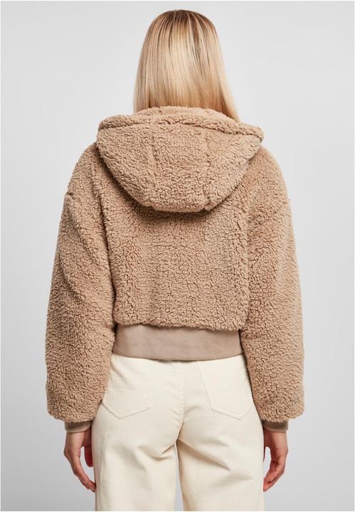 Produktbild Urban Classics Ladies Short Oversized Sherpa Jacket (XXL)