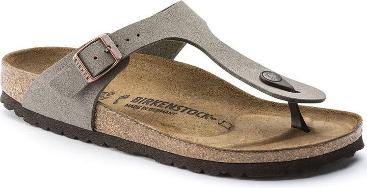 Actual product image Birkenstock Gizeh Birko-Flor Nubuk narrow (37)