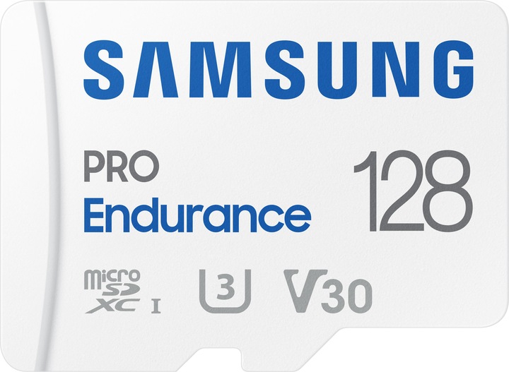 Produktbild Samsung PRO Endurance (128 GB, microSDXC, U3, UHS-I)