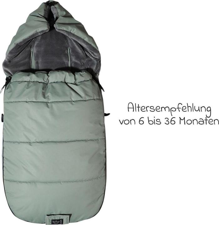 Produktbild Kaiser Baby Kaiser Thermo Fusssack Akiko, salbei green/grey