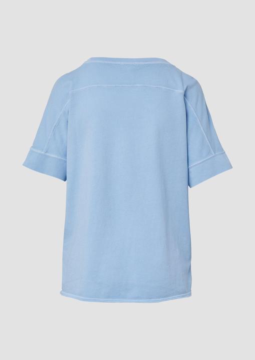 Produktbild S.Oliver T-Shirt Gewaschenes T-Shirt mit Ziernähten im Relaxed Fit (36)