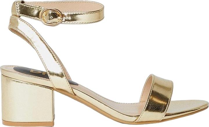 Actual product image Dorothy Perkins Womens/Ladies Tommi Barely There Wide Medium Block Heel Sandals (37)