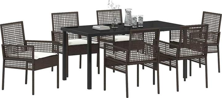 Produktbild vidaXL Garten Essgruppe (160 x 80 x 73 cm)