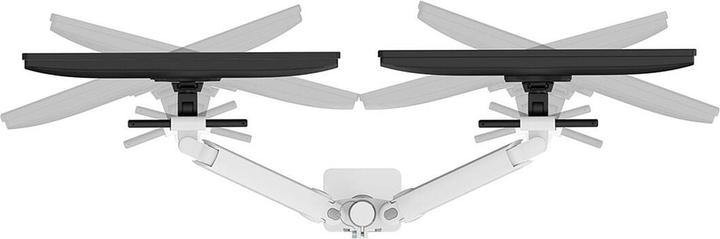 Actual product image Neomounts table mount duo 100x100 11kg/24-34"/white/fully movable (Table, 34", 11 kg)