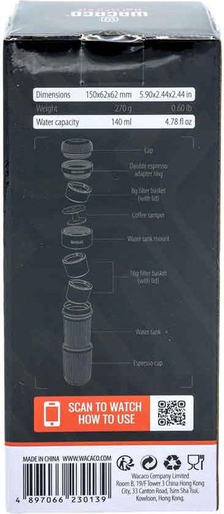 Productafbeelding Wacaco Nanopresso Barista Kit (0.12 l)