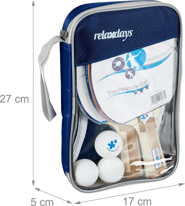 Image du produit Relaxdays Set de ping-pong
