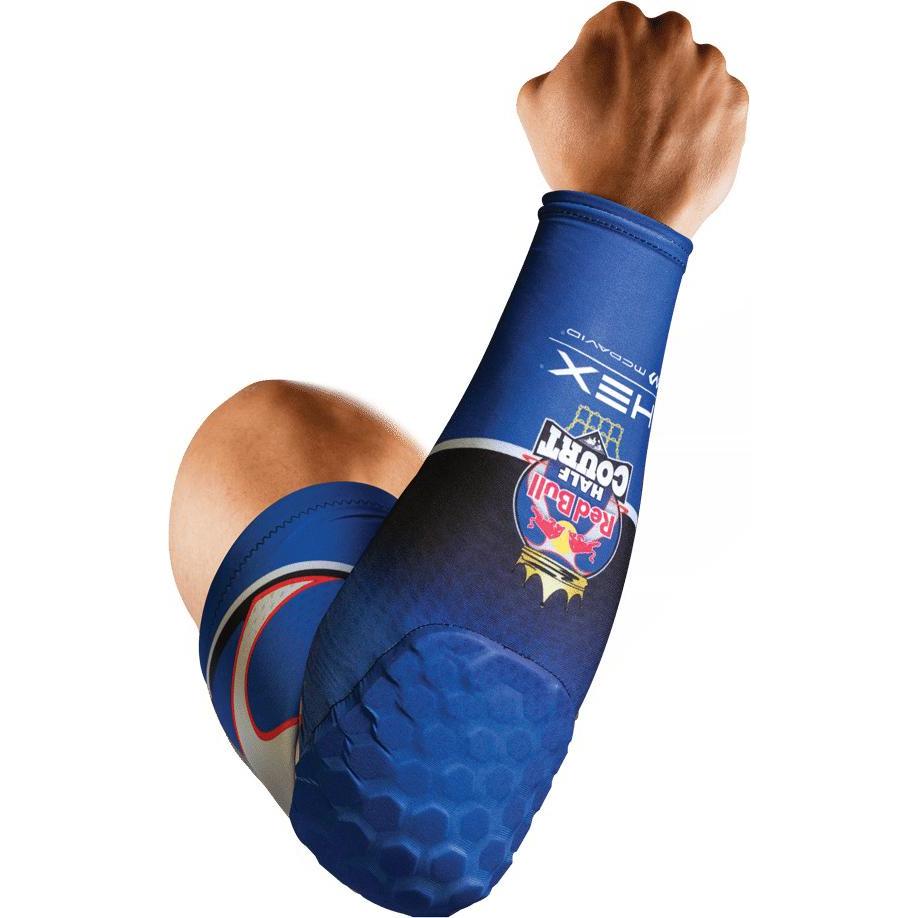 McDavid, Herren, Ärmling + Beinling, umkehrbare arm-manchetten hex (S), Rot, S