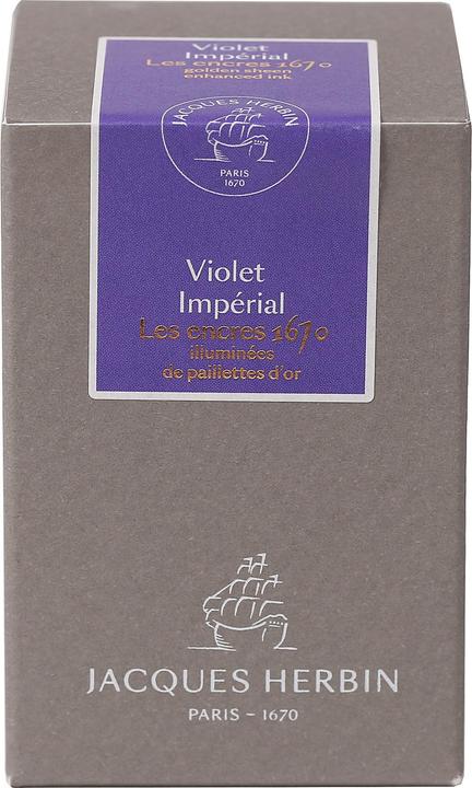 Actual product image Herbin Bottle 50ml ink1670 (400 Piece, Violet)