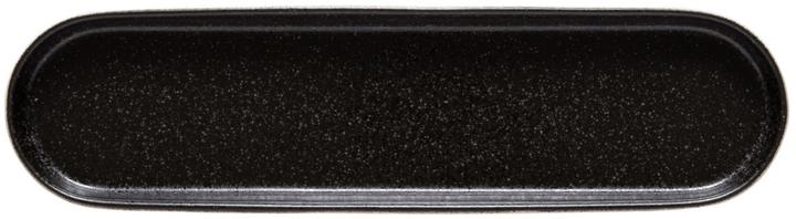 Produktbild Costa Nova Notos Teller flach, oval, latitude black, Länge: 354 mm