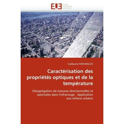 Caractérisation des propriétés optiques et de la température, Fachbücher von Guillaume Fontanilles