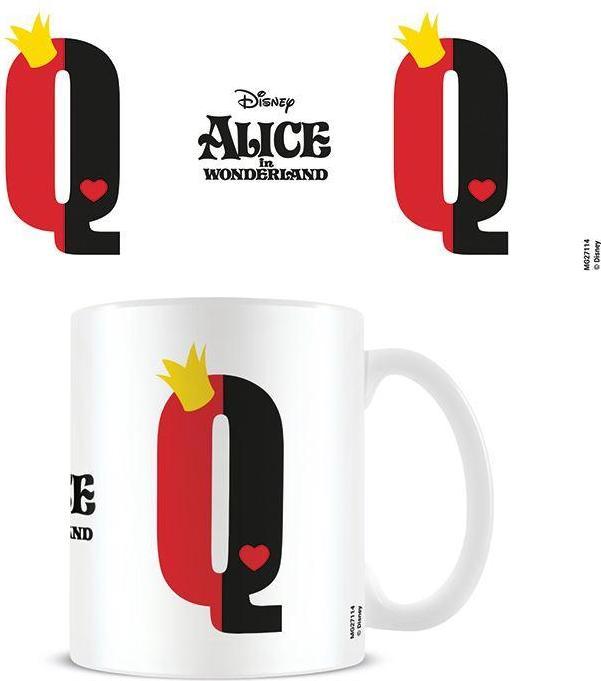 Image du produit Alice In Wonderland Tasse à café Q Alphabet (325 ml)
