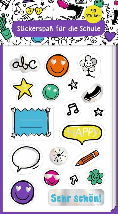 Produktbild Sticker - Stickerspass für die Schule