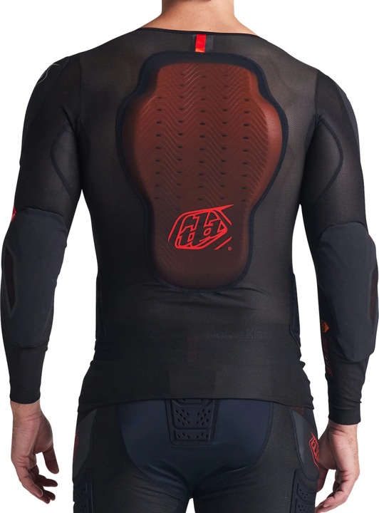 Actual product image Troy Lee Designs Stage Ghost D30 LS Baselayer noir S (S, Back protector, Chest protector, Elbow protectors, Unique specimen)