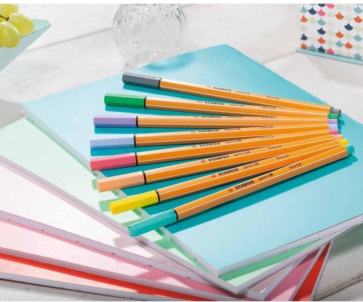 Produktbild STABILO point 88 Fineliner (Mehrfarbig, 8 x)