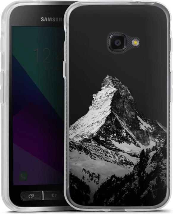 Produktbild DeinDesign Silikon Hülle für Samsung Galaxy Xcover 4 Handyhülle Case Smartphone Schutzhülle Alpspitze Berg (Samsung Galaxy Xcover 4)