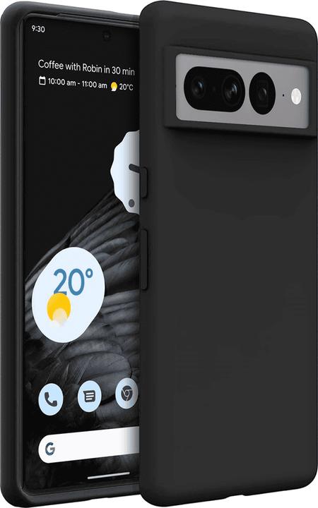 Produktbild mobileup Silikon Case Google Pixel 7 Pro - Black (Google Pixel 7 Pro)