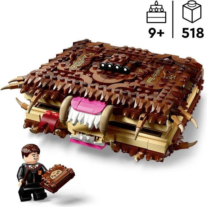 Image du produit LEGO Livre des monstres mordants (76449, LEGO Harry Potter)