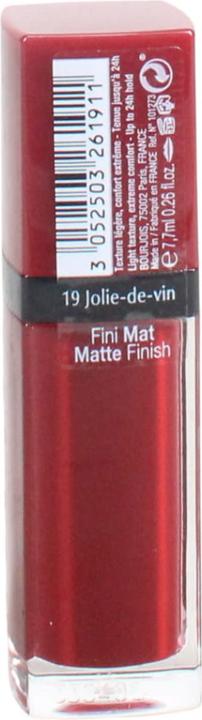 Immagine prodotto Bourjois Rouge Edition Velluto (19 Jolie-De-Vin)