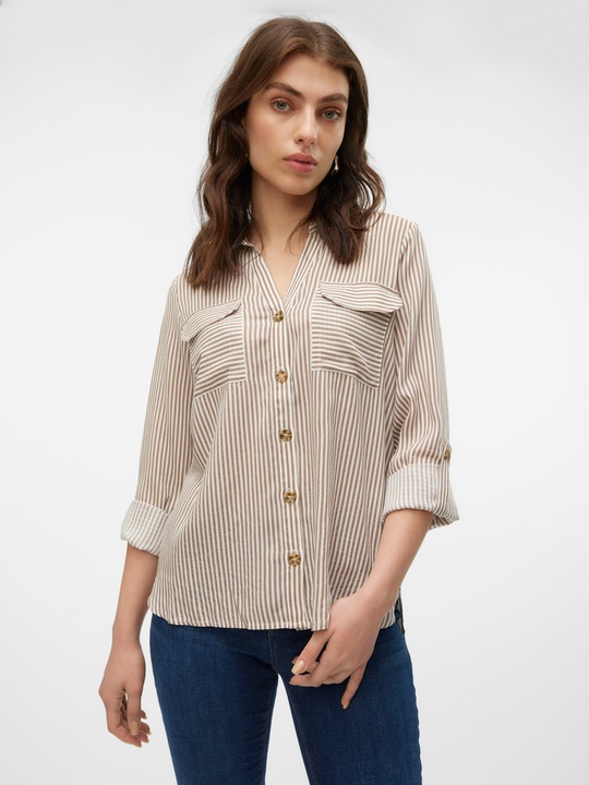 Image du produit Vero Moda Vmbumpy L/S Shirt New Wvn Ga Noos (M)