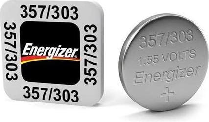 Actual product image Energizer 357/303 - Battery - Silver oxide (1 pcs., 28L, 138 mAh)