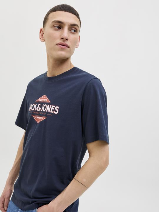 Actual product image Jack & Jones Gedruckt Rundhalsausschnitt T-shirt T-shirt (XL)
