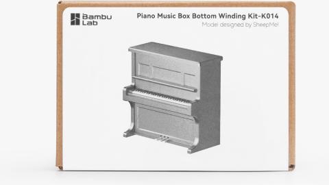 Produktbild Bambu Lab - Hardware Kit - Piano Music Box Bottom Winding (Zubehör)