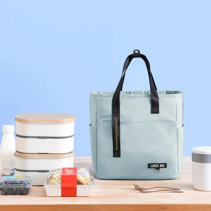 Produktbild Only-Bags.Store Isolierte Bento Lunch Box Thermotasche grosse Kapazität Lebensmittel Zipper Storage Bags Container