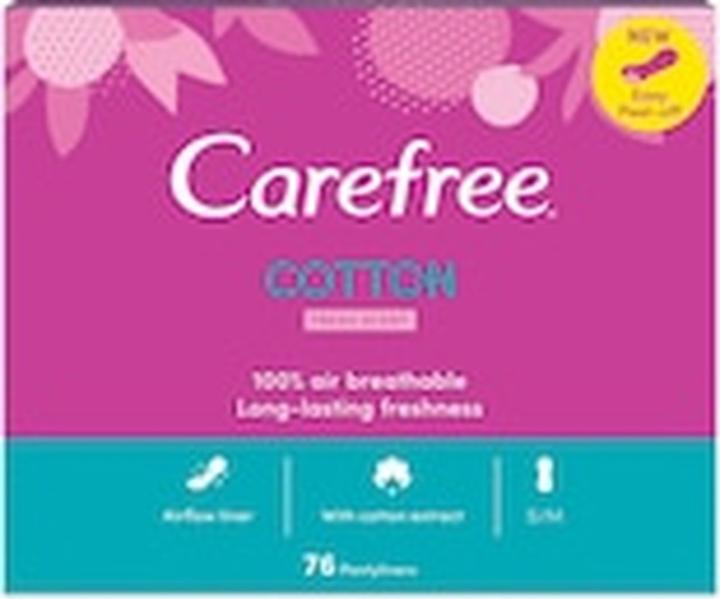 Produktbild Carefree Hygenic Cotton Fresh Insoles 76Pcs (76x)