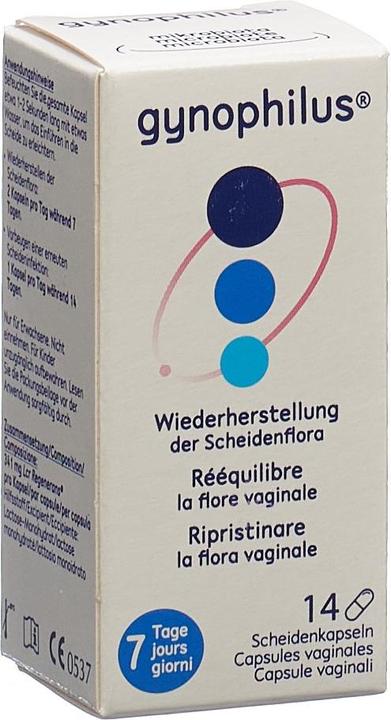 Produktbild GynOphilus Scheidenkapseln (Vaginalzäpfchen)