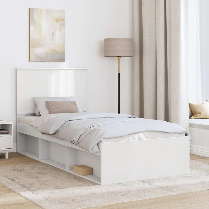 Image du produit vidaXL Moderner Bettrahmen (90 x 190 cm)