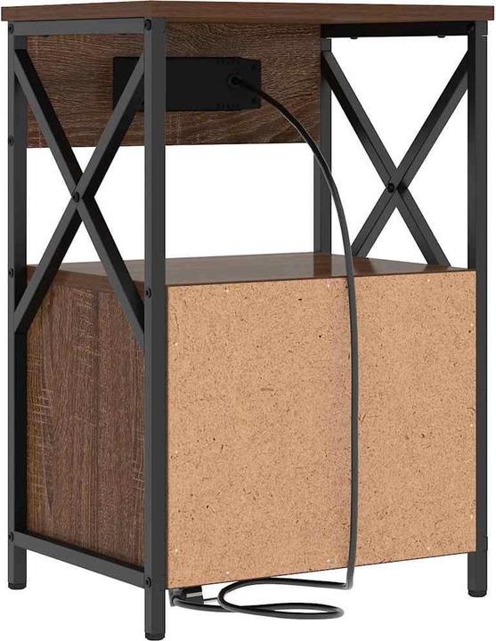 Actual product image vidaXL Bedside table
