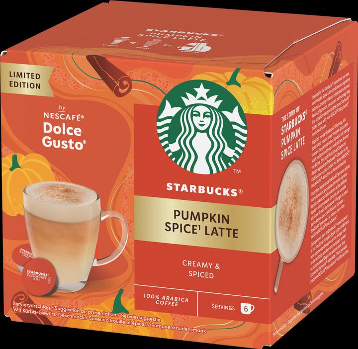 Immagine prodotto Starbucks Latte alla spezia di zucca di Nescafé Dolce Gusto (6 x Porta.)