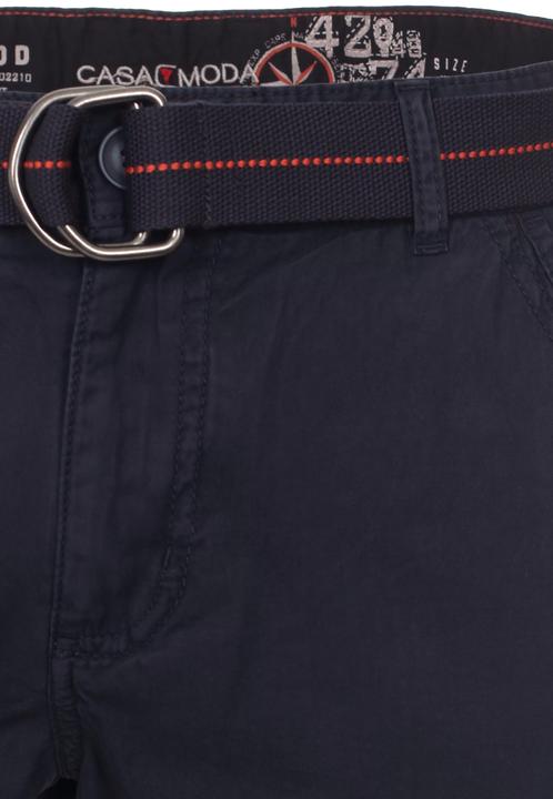 Image du produit Casa Moda Hose Cargo-Bermuda mit Gürtel und seitlichen Taschen (31)