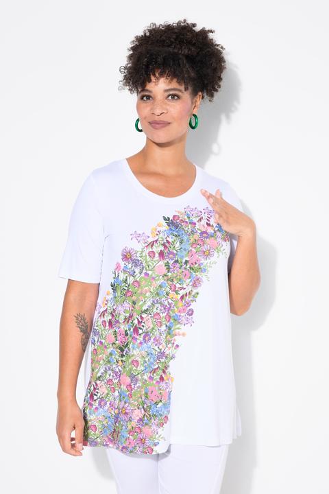 Produktbild Miamoda T-Shirt, A-Linie, Blumen-Motiv (46)