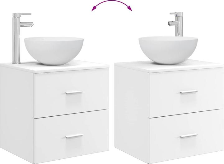 Actual product image vidaXL Moderner Waschtisch (410 mm, 495 mm)