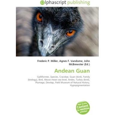 Andean Guan, Fachbücher