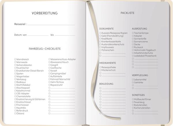 Actual product image Travel diary-Vanlife