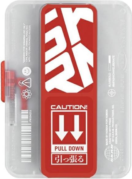 Skinarma Wallet Mirage Phaze Magnetic Grip Stand red