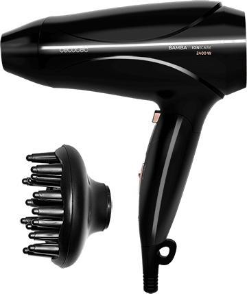 Produktbild Cecotec Ionic Hair Dryer with Diffuser Bamba IoniCare 5450 Power & Go Pro Ice 2400W Bronze