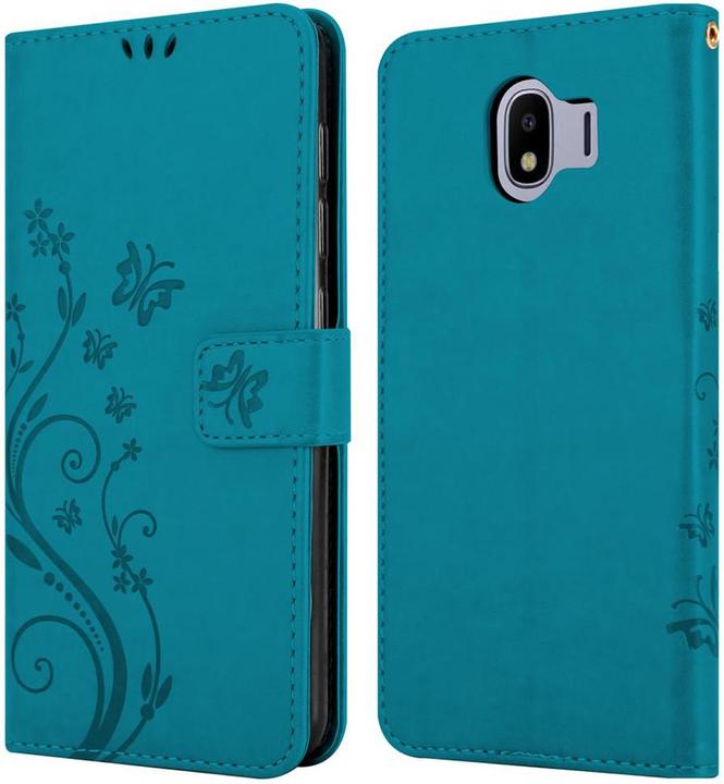 Produktbild Cadorabo Flower Book Cover (Samsung Galaxy J4 (2018))