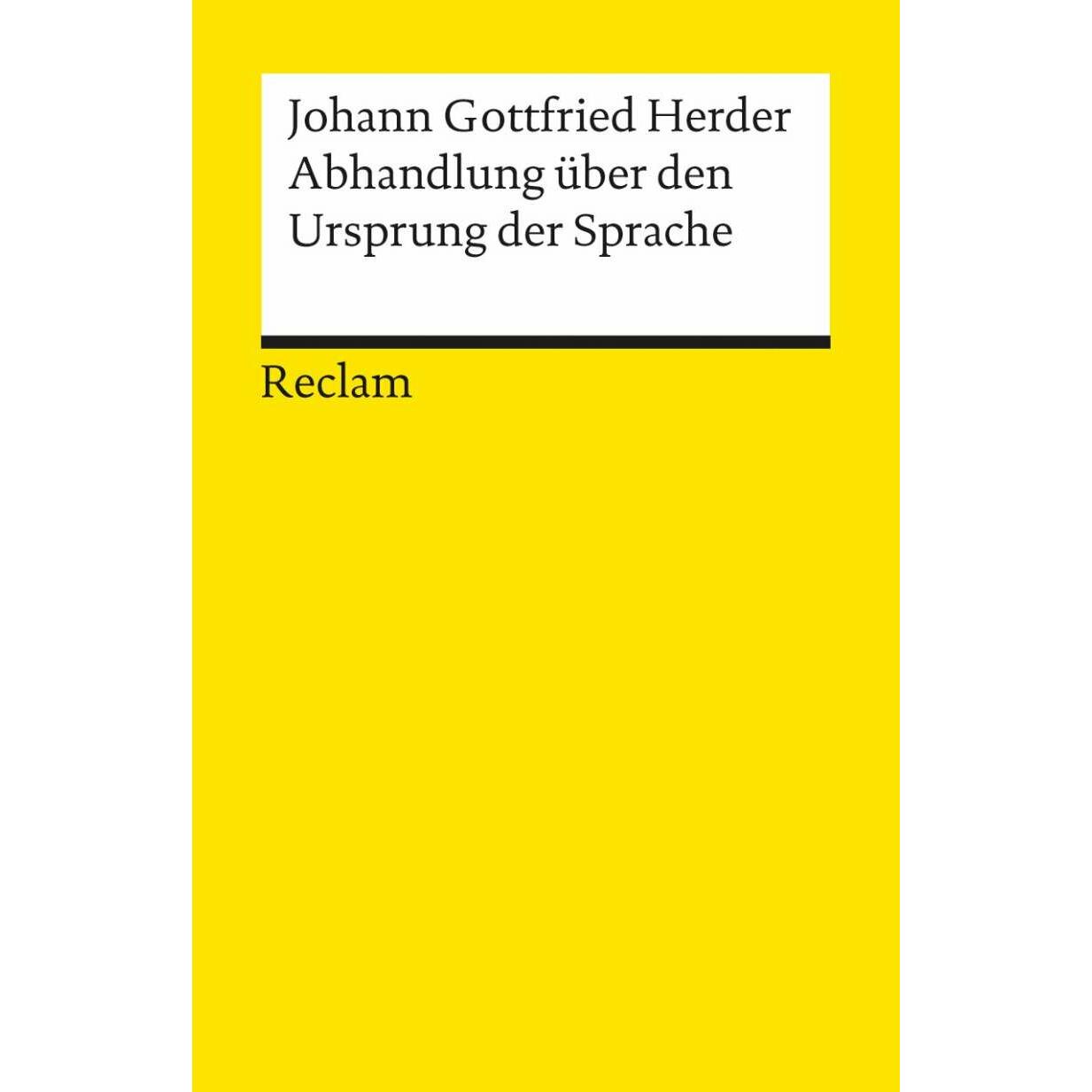 Abhandlungen über den Ursprung der Sprache, Fachbücher von Johann G Herder