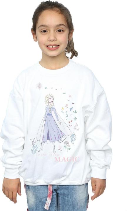 Image du produit Disney - Sweat FROZEN ELSA MAKE TODAY MAGIC - Fille (152, 158)