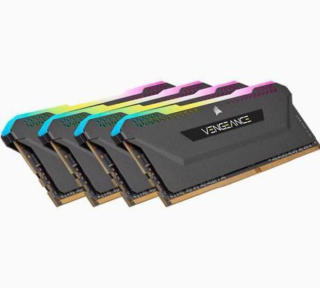 Produktbild Corsair Vengeance RGB Pro SL (4 x 16GB, 3200 MHz, DDR4-RAM, DIMM)